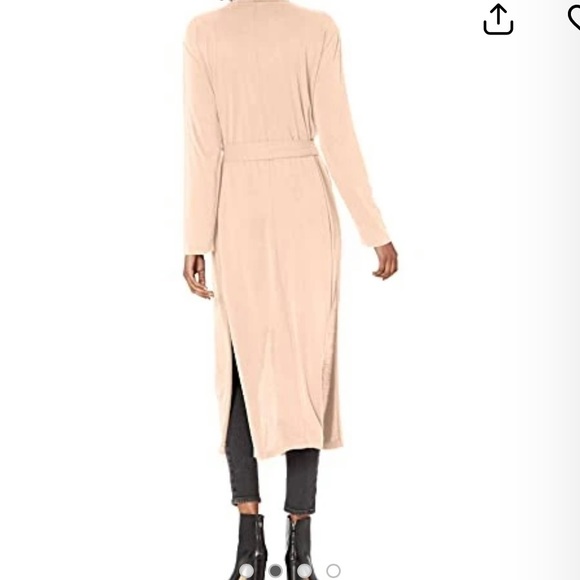 BCBCMAXAZRIA Pink Knit Robe Cardigan - Picture 2 of 10